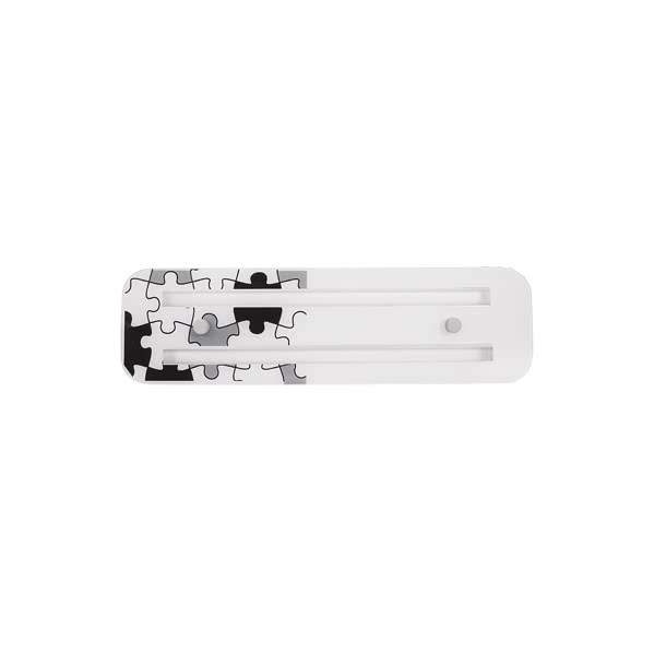 Fluorescente Serie Proteo 68x19 Negro/blanco 2x18w