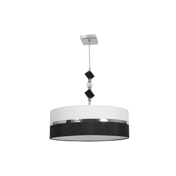 Colgante 45 D Serie Milos Negro/blanco 2xe27 (regx45 D) Colgante 45 D Serie Milos Negro/blanco 2xe27 (regx45 D)