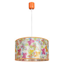 Colgante Infantil Serie Papillon Naranja 1xe27 (regx30d)