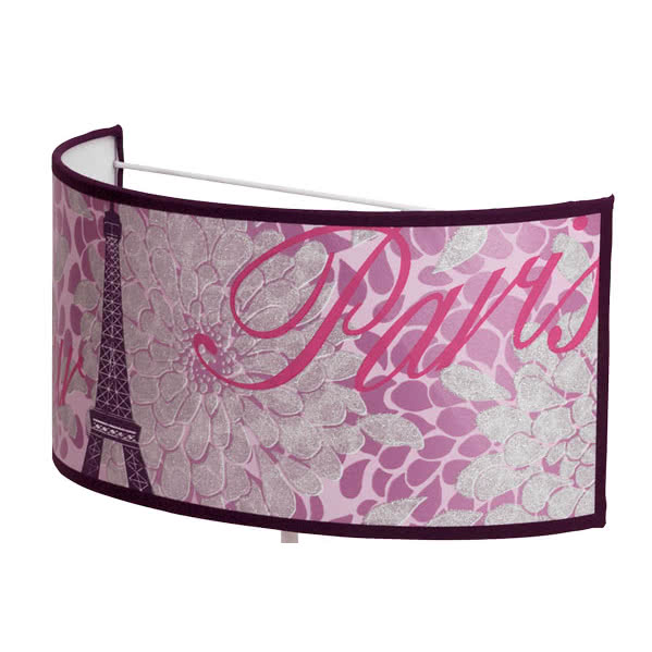 aplique Eiffel Lila 1xe27 18x30 D