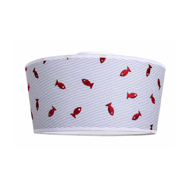Plafon Serie Peces Celeste 2xe27 18x35d Plafon Serie Peces Celeste 2xe27 18x35d