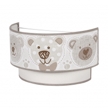 Aplique Panda Beis 1xe27 17x30d