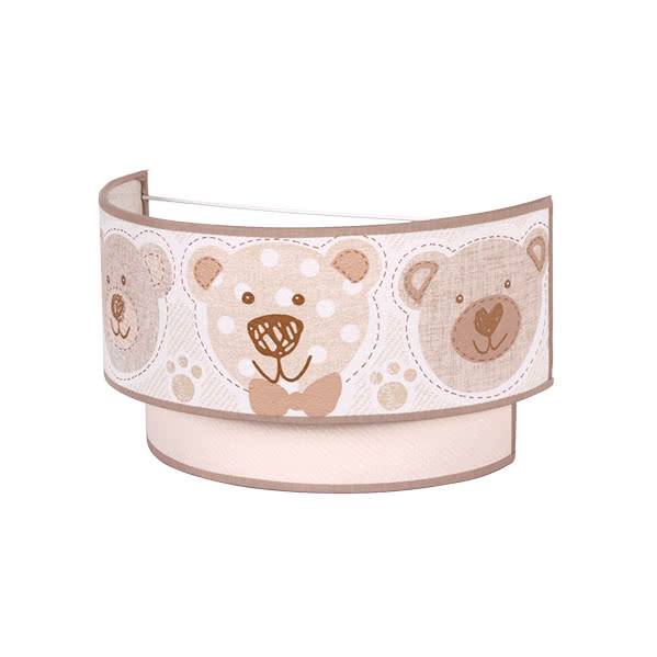 aplique Panda Celeste 1xe27 17x30d