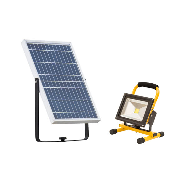 Proyector Portatil Solar Serie Helios Led 20w 1800lm   Carga Solar