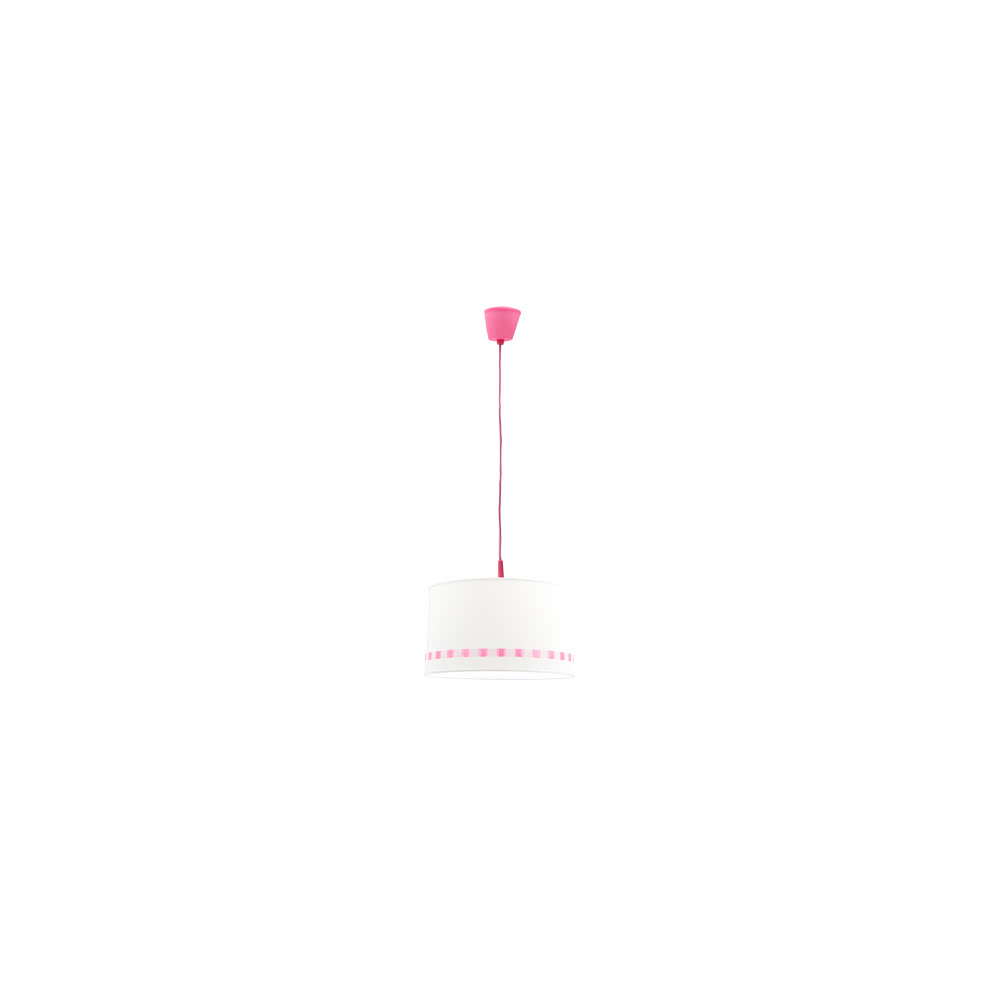 Colgante Lacito Rosa 1xe27 Regx35d
