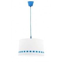 Colgante Serie Lacito Azul 1xe27 Regx35d