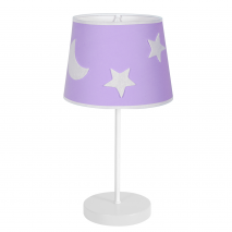 Sobremesa Firmamento 1xe27 Lila 38x18