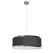 Colgante Serie Lanzarote Gris 2xe27 Regx50d