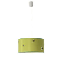 Colgante Serie Boton Verde 1xe27 Regx35d