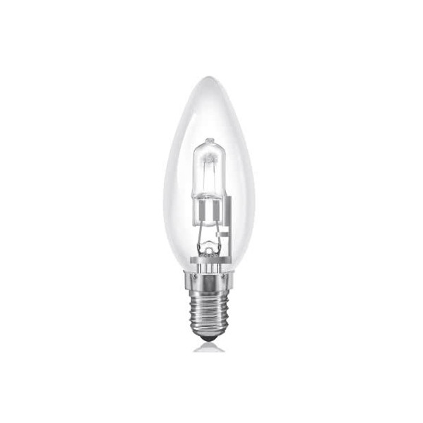 Bombilla Halog.ahorro E14 Vela 42w Clara Bombilla Halog.ahorro E14 Vela 42w Clara