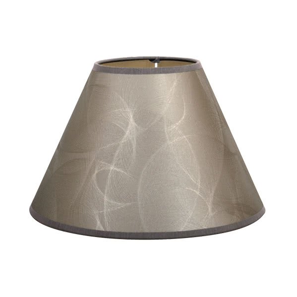 Pantalla Conica Serie Leila E27 Bronce Gris 30dx15dx20h Pantalla Conica Serie Leila E27 Bronce Gris 30dx15dx20h