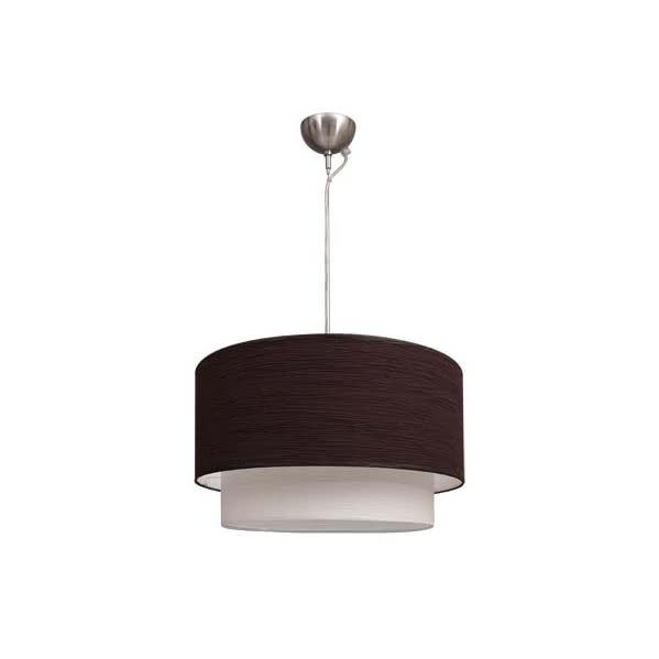 Colgante Planetario Doble Cilind Marron/bl 2xe27 (regx35) Colgante Planetario Doble Cilind Marron/bl 2xe27 (regx35)