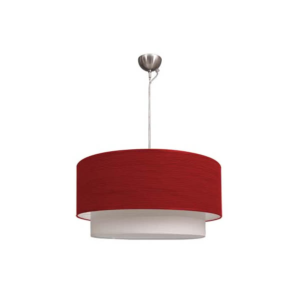 Colgante Planetario Doble Cilind Rojo/bl 2xe27 (regx50) Colgante Planetario Doble Cilind Rojo/bl 2xe27 (regx50)