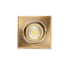 Downlight Cuadrado Led Urano 5w 450lm 4000k Cuero 9.5x9.5