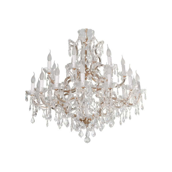 Lampara Maria Teresa Serie Riga Cromo 22xe14 95x93 Lampara Maria Teresa Serie Riga Cromo 22xe14 95x93