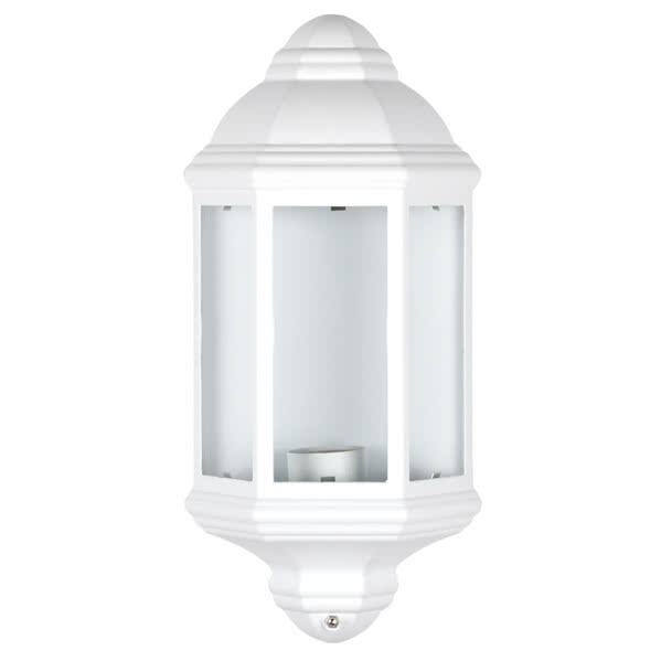 Aplique Exterior Anemona 1xe27 Blanco 35x16x12 Cm