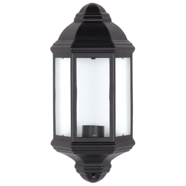 Aplique Exterior Serie Anemona 1xe27 Negro  35x16