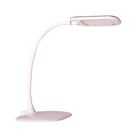 Flexo De Led Serie Calima Blanco 8w 600lm 17x30-48