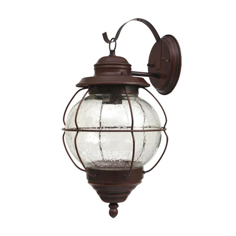 Aplique Grande Serie Navio Marron 1xe27 (48x25) Aplique Grande Serie Navio Marron 1xe27 (48x25)
