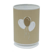 Sobremesa Serie Globitos Beis 1xe27 (20x13d)