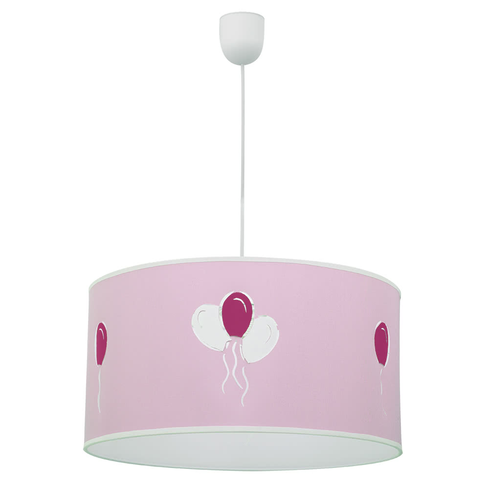 Colgante Globitos Rosa 1xe27 (regx35d)