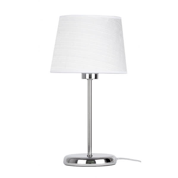 Sobremesa Serie Poema Blanco/cromo 1xe27 39x20d Sobremesa Serie Poema Blanco/cromo 1xe27 39x20d