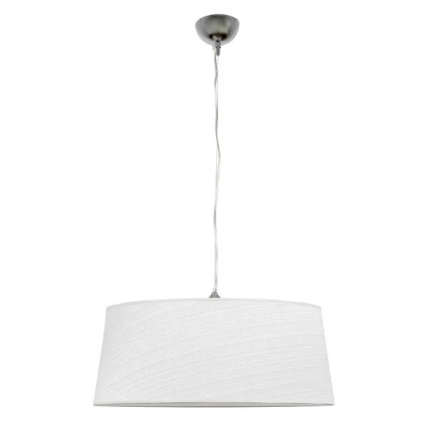 Colgante Serie Poema Blanco/cromo 1xe27 Regx50d Colgante Serie Poema Blanco/cromo 1xe27 Regx50d