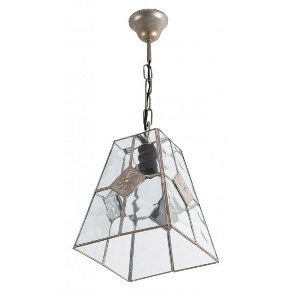 colgante Estepa Oro 1xe27 Regx20x20 Cm