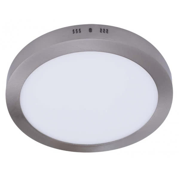 Downlight Sup.red. Aquiles Led 18w Niquel 1425lm 22,5dx4h 4000k Downlight Sup.red. Aquiles Led 18w Niquel 1425lm 22,5dx4h 4000k