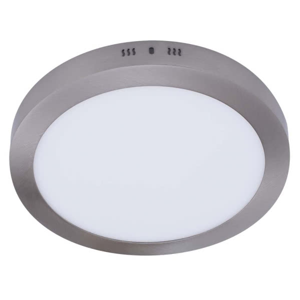 Downlight Sup.red. Aquiles Led 24w Niquel 1800lm 30dx4h 4000k Downlight Sup.red. Aquiles Led 24w Niquel 1800lm 30dx4h 4000k