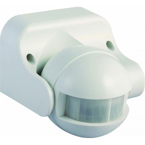 Sensor Movimiento Move Blanco  Alcance 12m 180º Ip 44  7x8,5x10