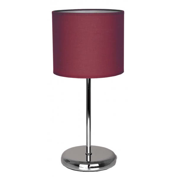 Sobremesa Adriatico Rojo 1xe27 17d Sobremesa Adriatico Rojo 1xe27 17d