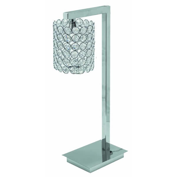 Sobremesa Leicester Cromo 1xe14 (39x18) Sobremesa Leicester Cromo 1xe14 (39x18)