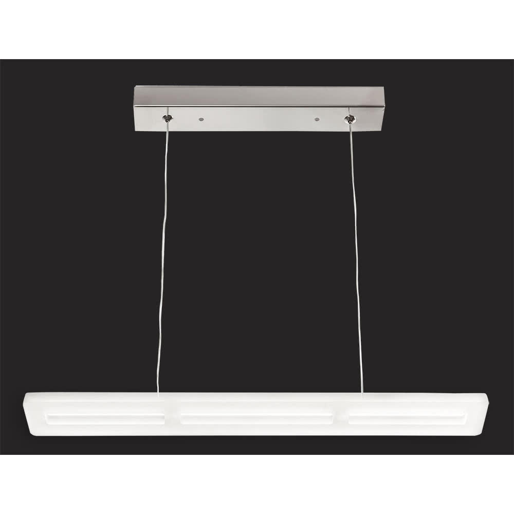 Colgante 24w 4000k Acropolis Blanco/cromo 1920lm (regx60)