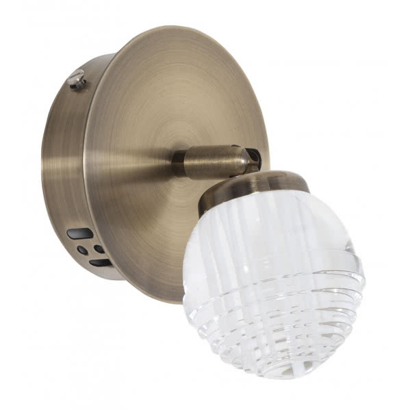 Foco Virgo Cuero 1x5w Led 400lm 4000k 16x12x12 Foco Virgo Cuero 1x5w Led 400lm 4000k 16x12x12