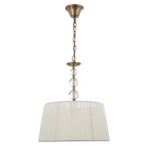 Colgante Peq Serie Alabama Beis/cuero 2xe27 45x35d Colgante Peq Serie Alabama Beis/cuero 2xe27 45x35d