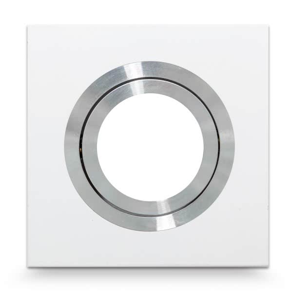 Empotrable Itaca Cuadrado 10x10 Blanco Gu10 Empotrable Itaca Cuadrado 10x10 Blanco Gu10