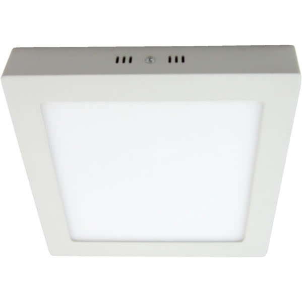 Downlight 18w 6500k Sup. Cuad. Saladino Led Blanco 1300lm Downlight 18w 6500k Sup. Cuad. Saladino Led Blanco 1300lm