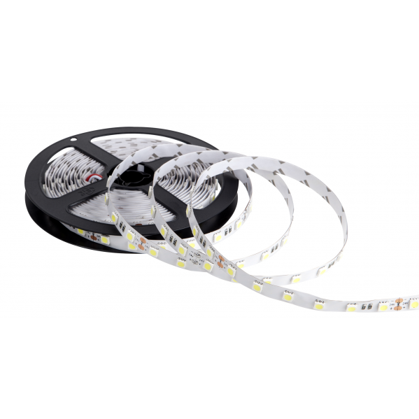 Rollo De Cinta Led 5m 72w 6500k 300 Led 24v Ip20 0.2x1x500 Discovery No Estanco