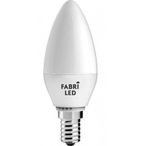 Bombilla 7w 3000k Vela E14 700lm  100x37d