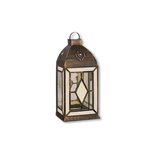 Aplique Califa 1xe27 Oro Viejo/Beis 38,5x17x12 cm