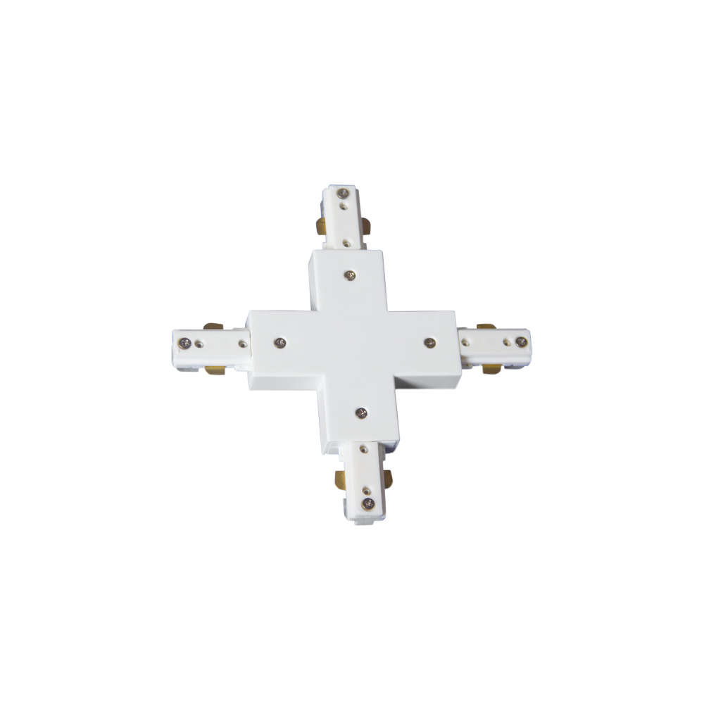 Conector En X Negro 2 Hilos