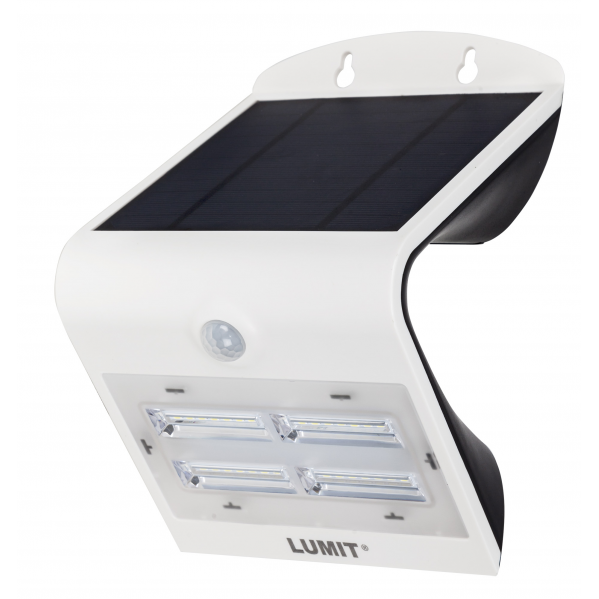 Aplique Solar 3,2w 4000k+6000k Solaris Blanc 400lm Ip65 Carga Solar Sensor Movil Y Luminic Aplique Solar 3,2w 4000k+6000k Solaris Blanc 400lm Ip65 Carga Solar Sensor Movil Y Luminic