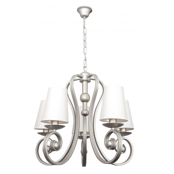 Lampara Aris 5xe14 Champagne Regx57d Lampara Aris 5xe14 Champagne Regx57d
