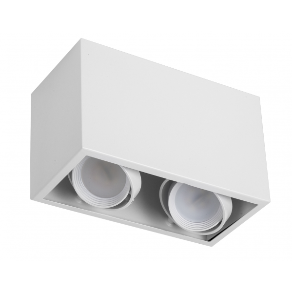 Foco Kardan Superficie Octavio 2xgu10 Blanco 10x20x12 Bombillas No Incluidas Foco Kardan Superficie Octavio 2xgu10 Blanco 10x20x12 Bombillas No Incluidas