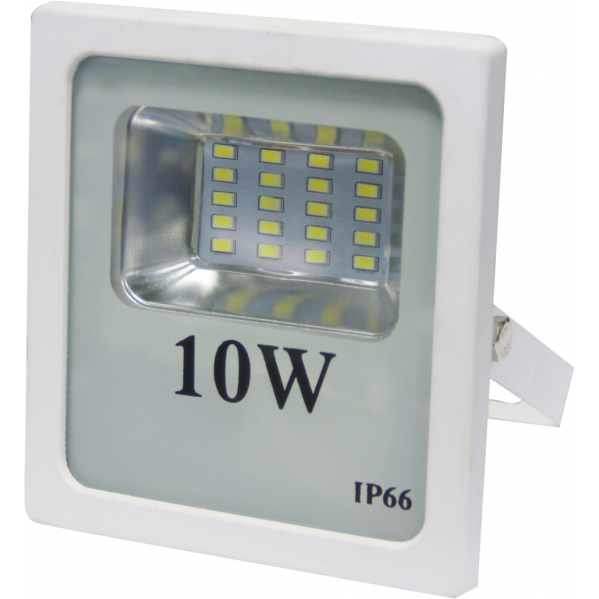 Proyector 10w 4000k Smd Quiron 900lm 120º Blanco 12x12,5x4 Proyector 10w 4000k Smd Quiron 900lm 120º Blanco 12x12,5x4