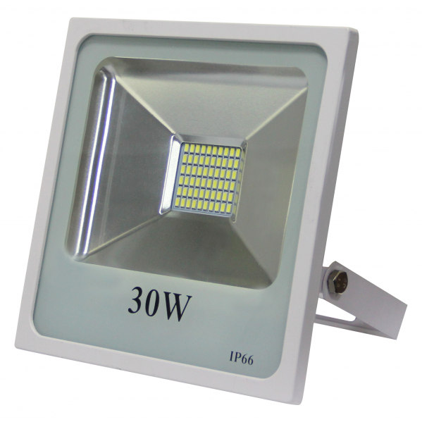Proyector 30w 4000k Smd Quiron 2700lm 120º Blanco 22x22,5x4 Proyector 30w 4000k Smd Quiron 2700lm 120º Blanco 22x22,5x4