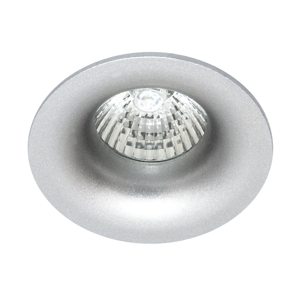 Empotrable Jeroglifico 1xgu10 Plata 3x8,5x8,5 Cm Corte 7d