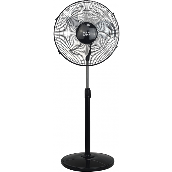 Ventilador De Pie Duster Negro/aluminio 80w 97-127x44d 3 Velocidades Ventilador De Pie Duster Negro/aluminio 80w 97-127x44d 3 Velocidades