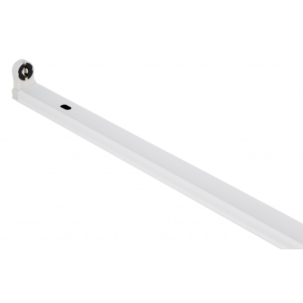 Regleta Para Tubo 1xt8 Led Mica 60cm Blanca 